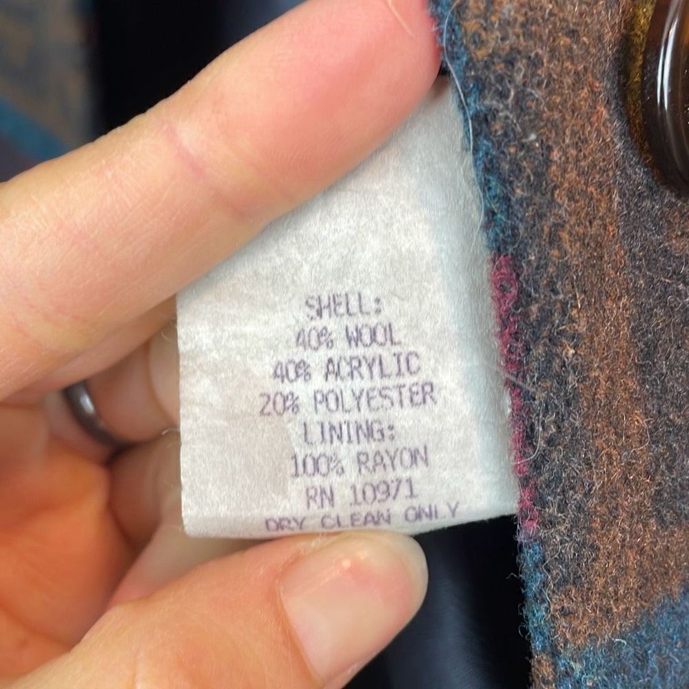 Braetan Wool Blend Aztec Western Print Blazer Siz… - image 7